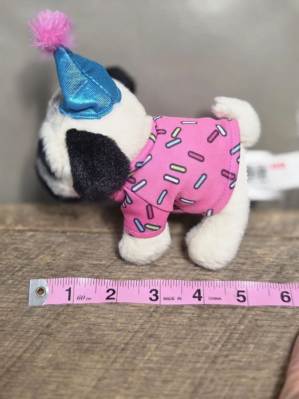 GUND Birthday Doug the Pug 5